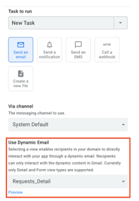 correo electronico dinamico - Novedades AppSheet Agosto 2021